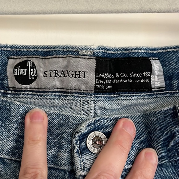 W38L30 | Levi’s Silvertabs | straight leg | good used condition - Picture 4 of 8